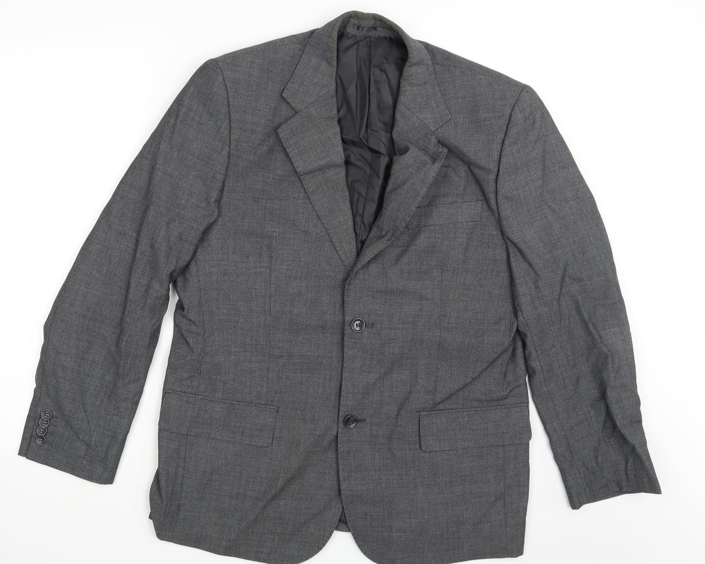 Preworn Mens Black   Jacket Suit Jacket One Size