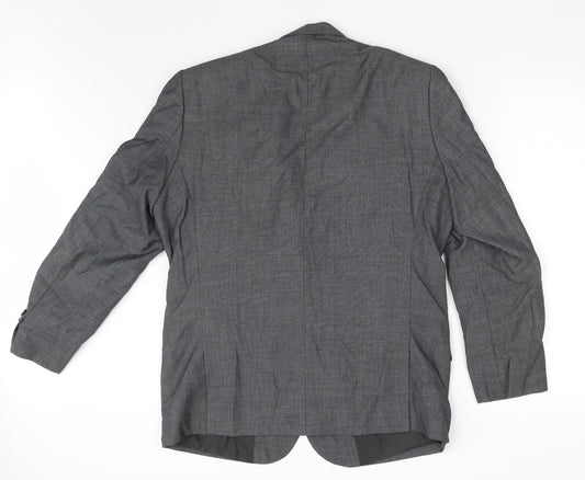 Preworn Mens Black   Jacket Suit Jacket One Size