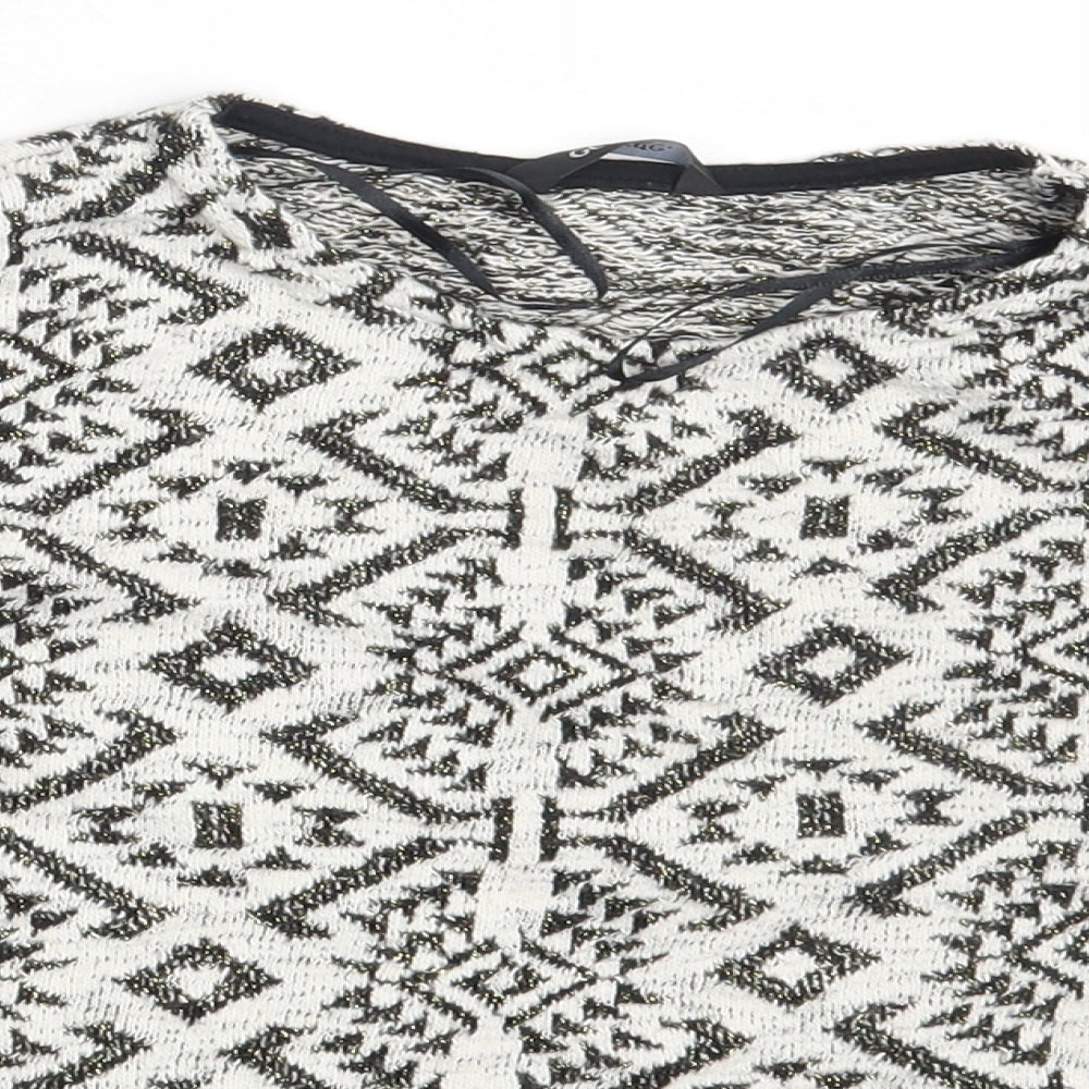George Girls Multicoloured Argyle/Diamond  Pullover Jumper Size 9-10 Years
