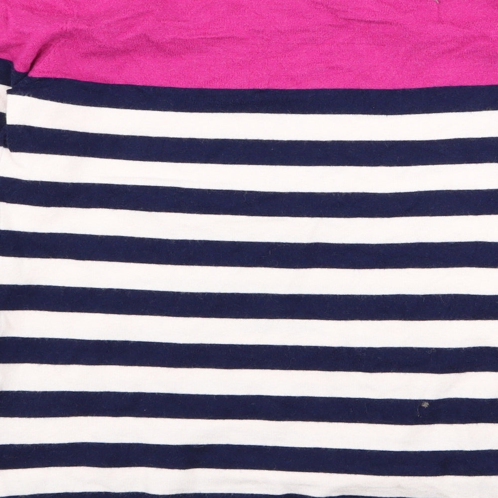 Oasis Womens Multicoloured Striped  Pullover Jumper Size M