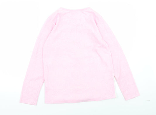 Primark Girls Pink Animal Print  Top Pyjama Top Size 12-13 Years
