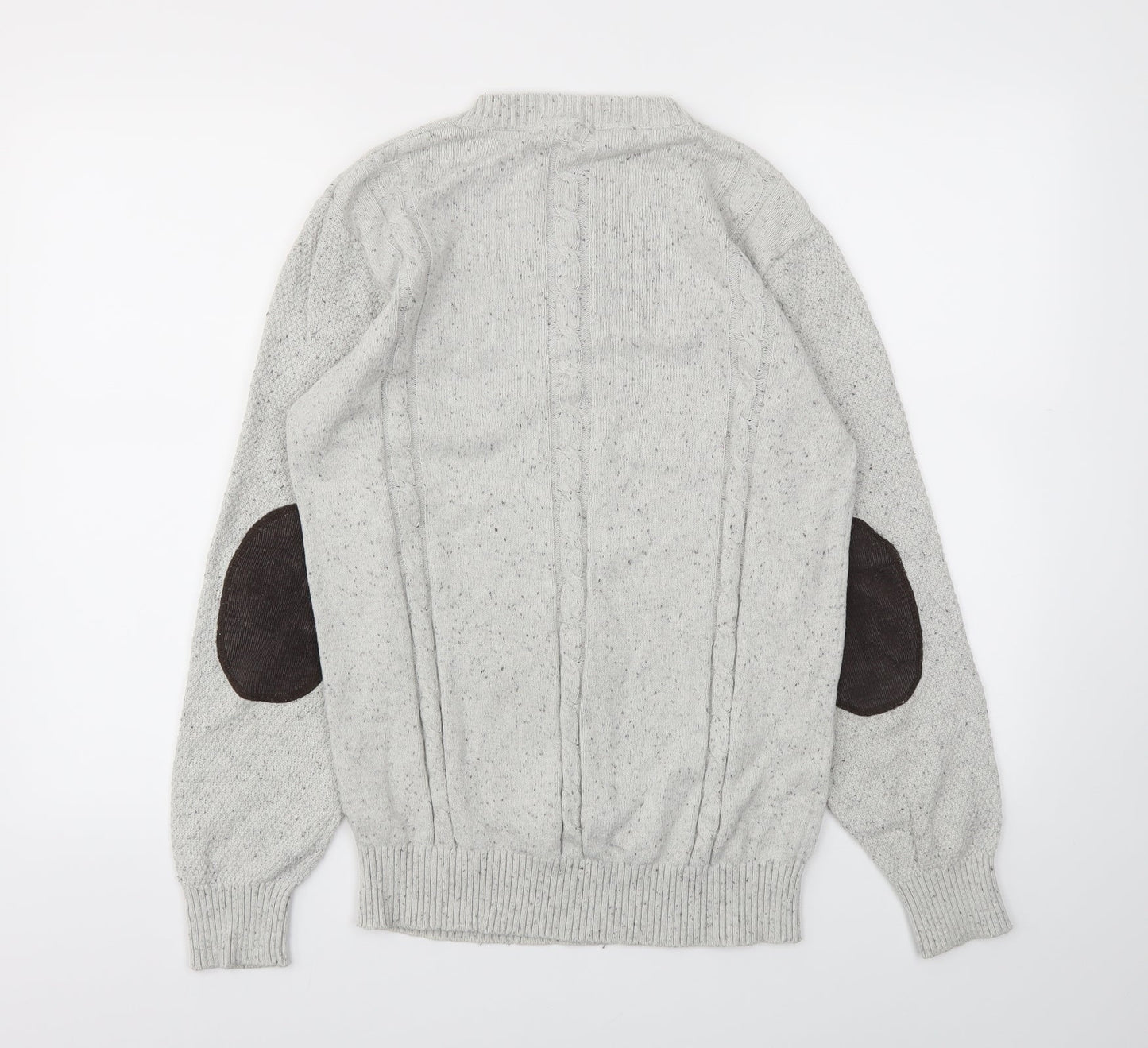 NEXT Mens Grey   Pullover Hoodie Size M