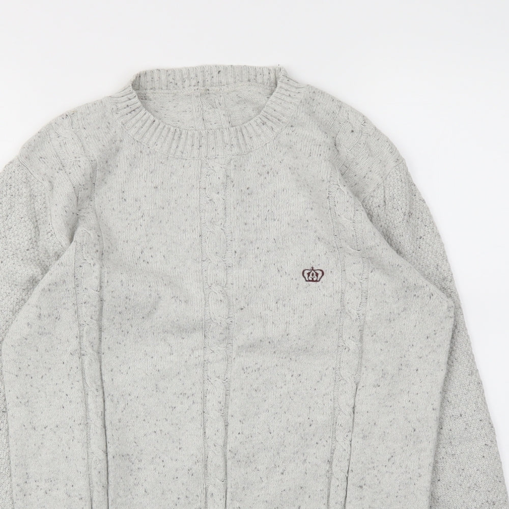 NEXT Mens Grey   Pullover Hoodie Size M