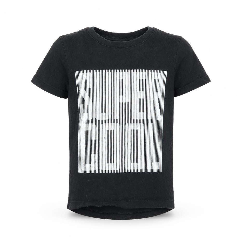 Nutmeg Boys Black   Basic T-Shirt Size 3-4 Years