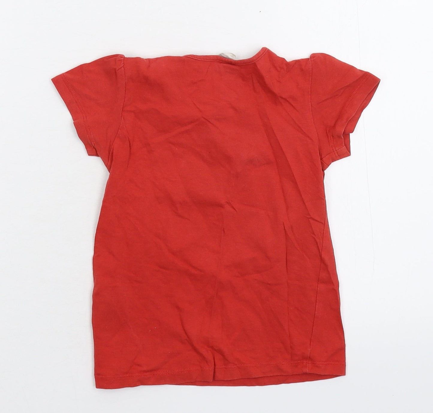 H&M Baby Red   Basic T-Shirt Size 12-18 Months