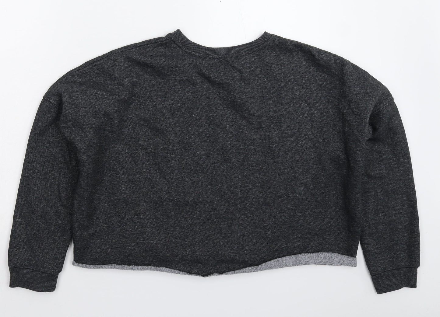 Primark Womens Grey   Pullover Sweatshirt Size 12  - Oversized
