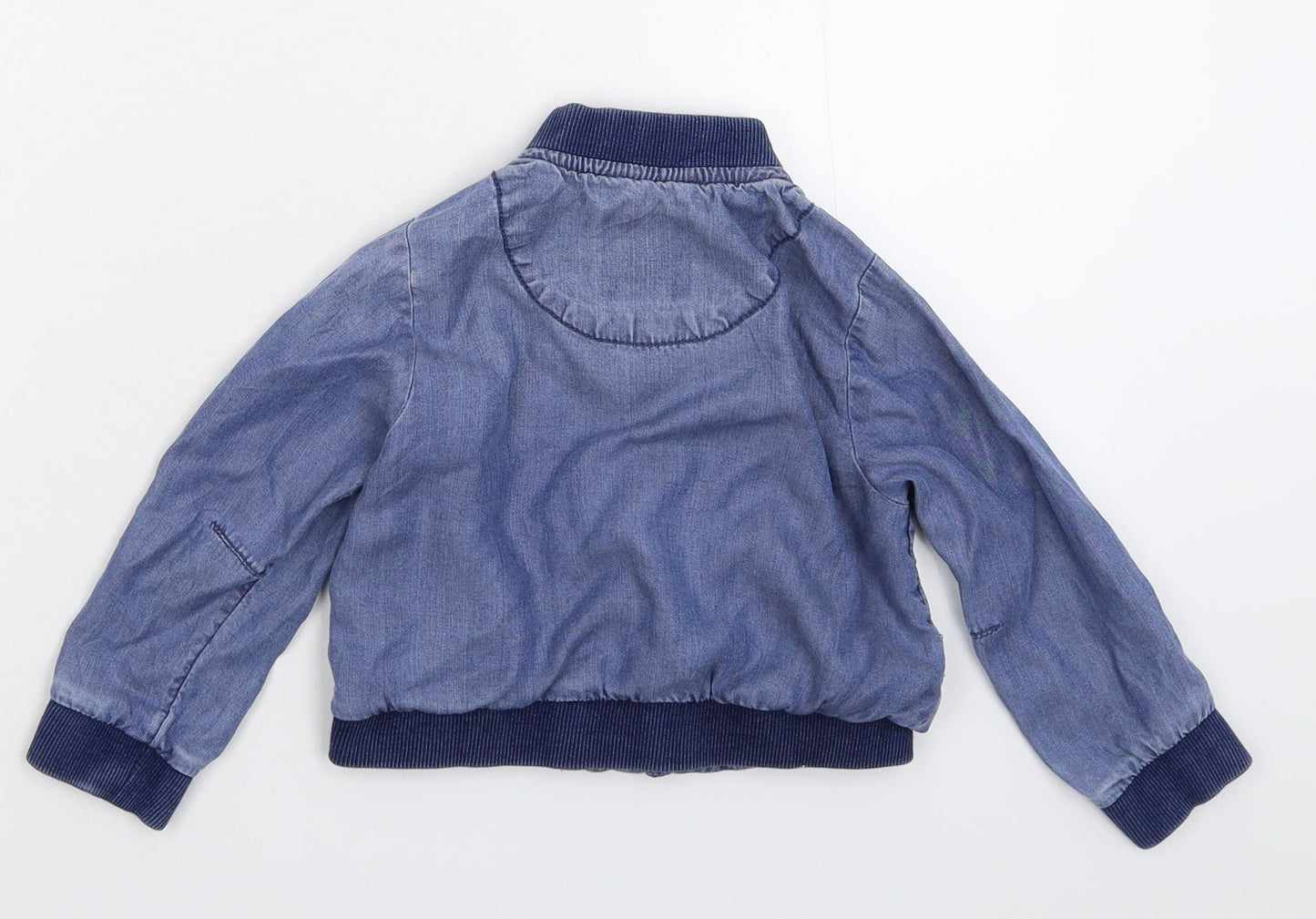 NEXT Boys Blue   Bomber Jacket Jacket Size 3 Years