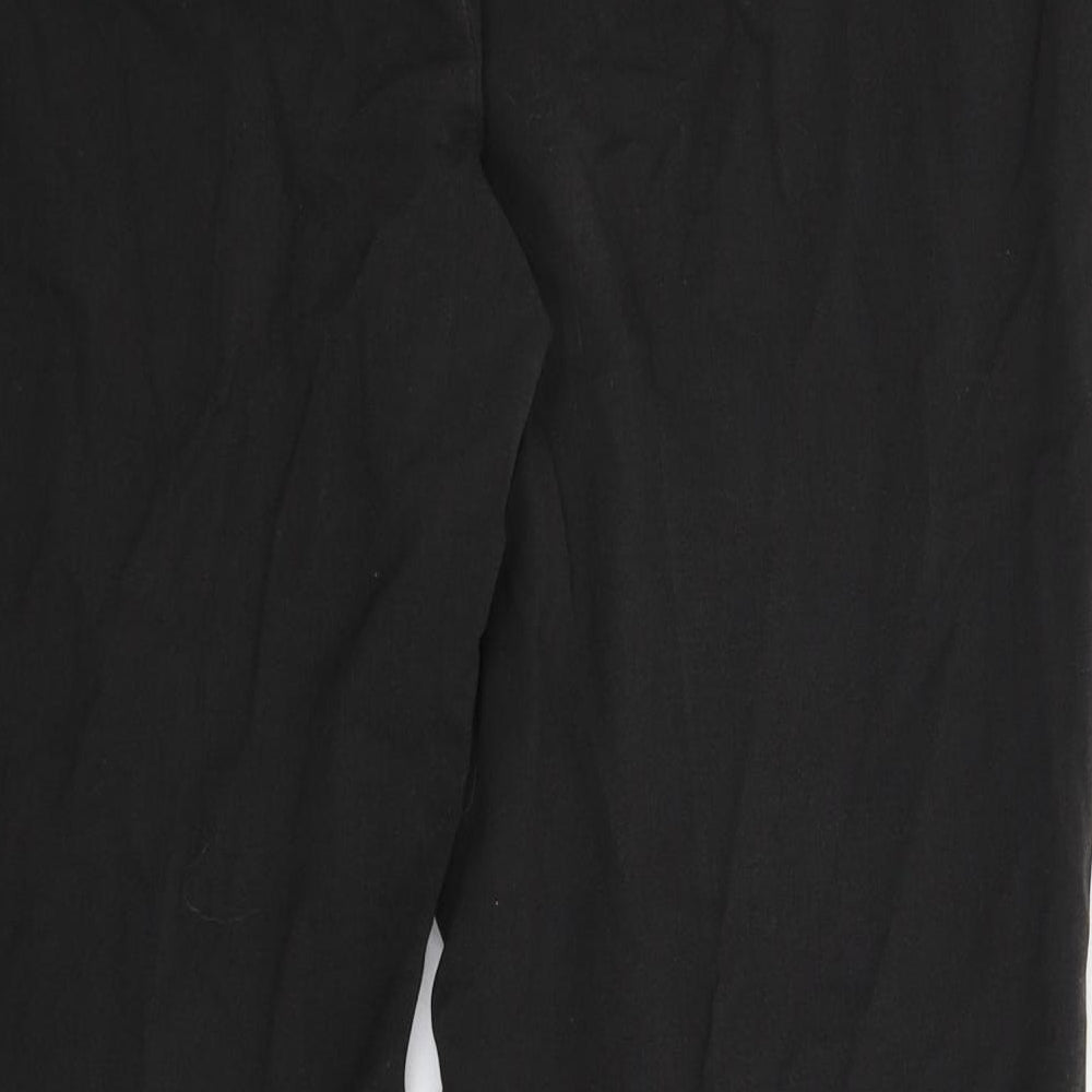 Marks and Spencer Womens Black   Trousers  Size 14 L28 in