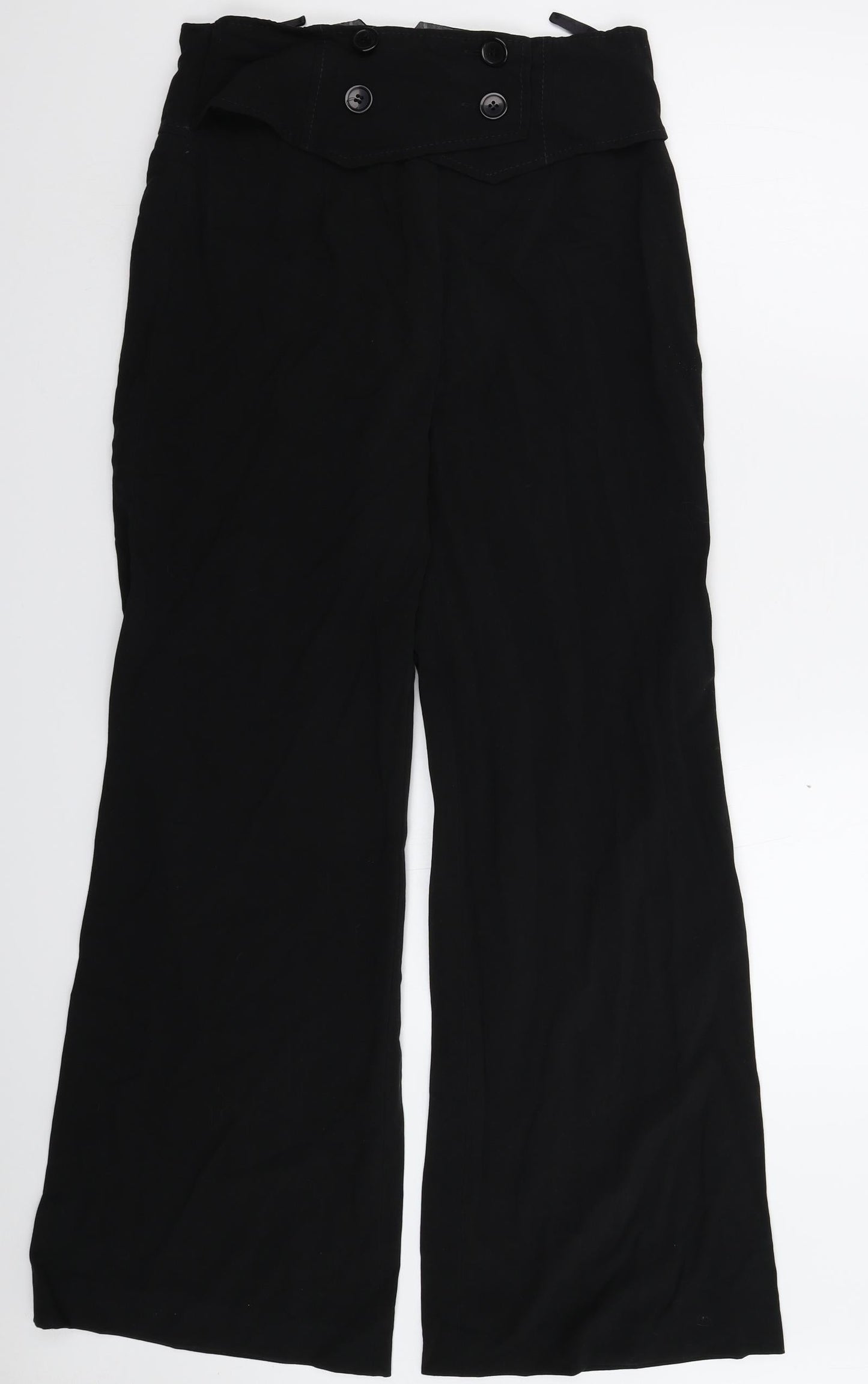 Preworn Womens Black   Trousers  Size 29 in L31 in