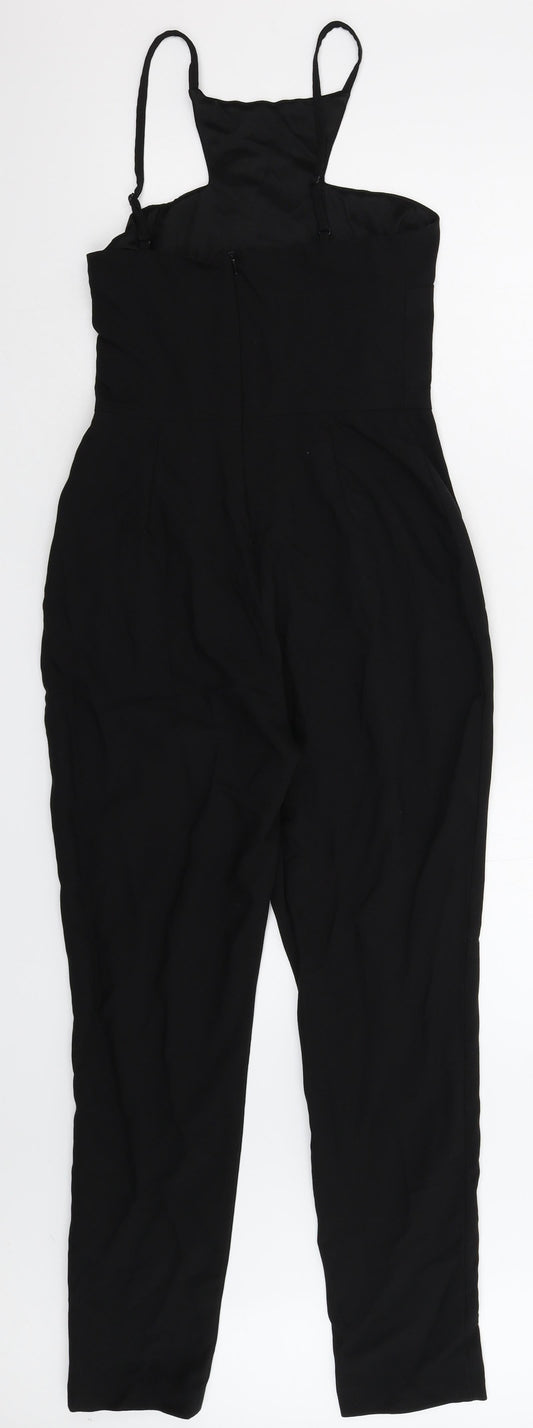 ASOS Womens Black   Jumpsuit One-Piece Size 8 L27 in