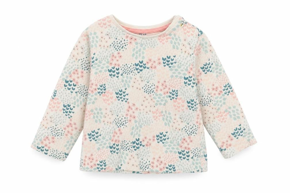 Mini Club Girls Multicoloured Floral  Basic T-Shirt Size 6-9 Months