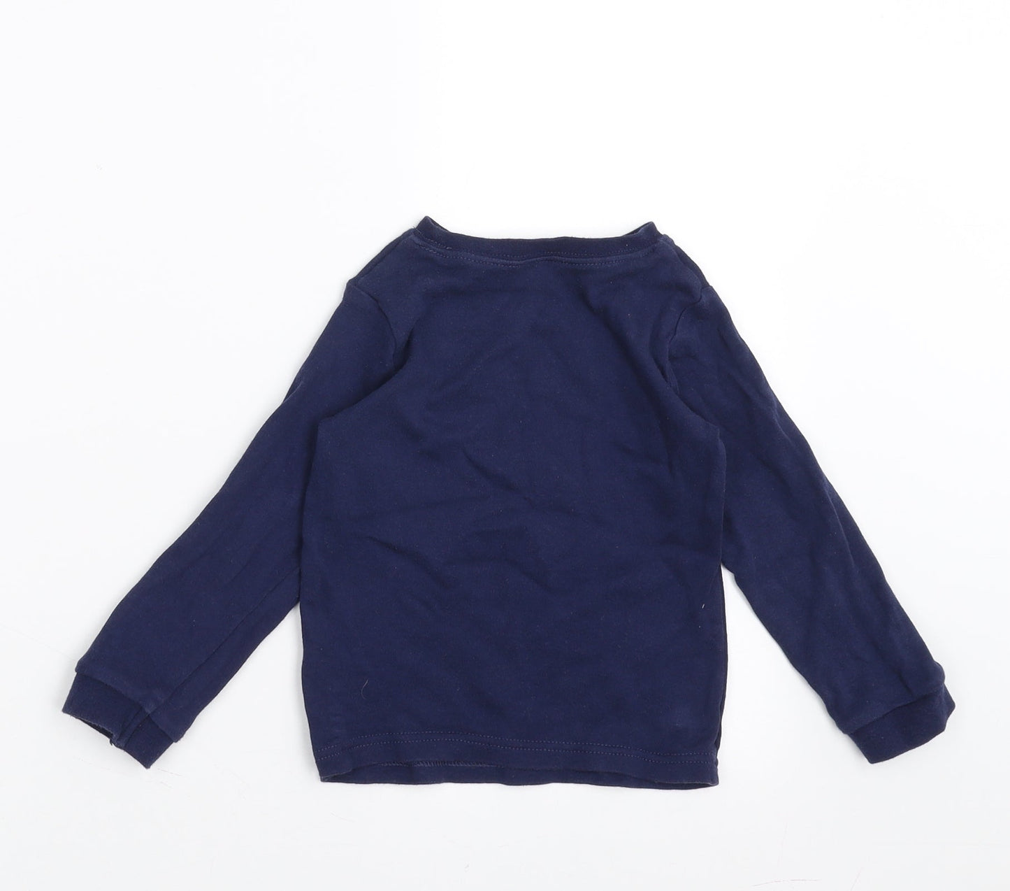 George Boys Blue   Basic T-Shirt Size 2-3 Years  - big adventure