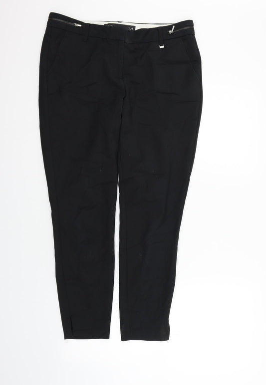 NEXT Womens Black   Trousers  Size 12 L26 in
