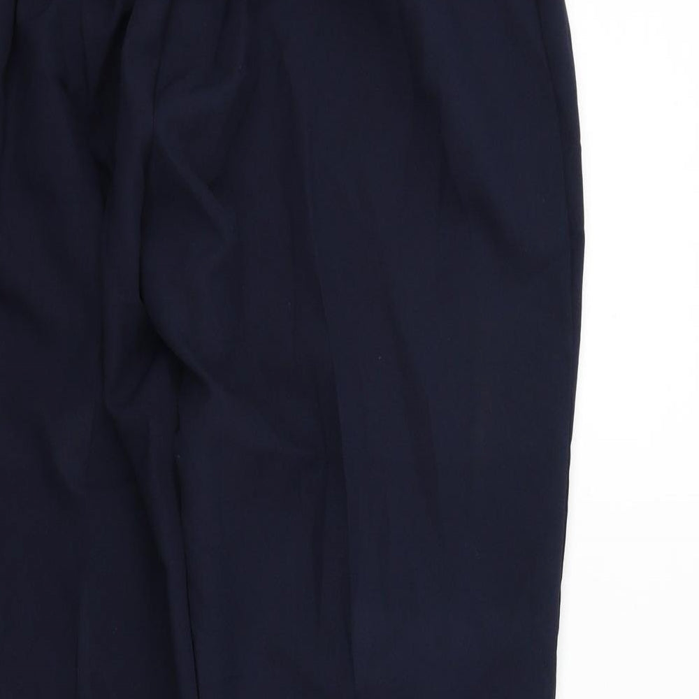 Preworn Womens Blue   Trousers  Size 20 L24 in - Elastic Waist Band