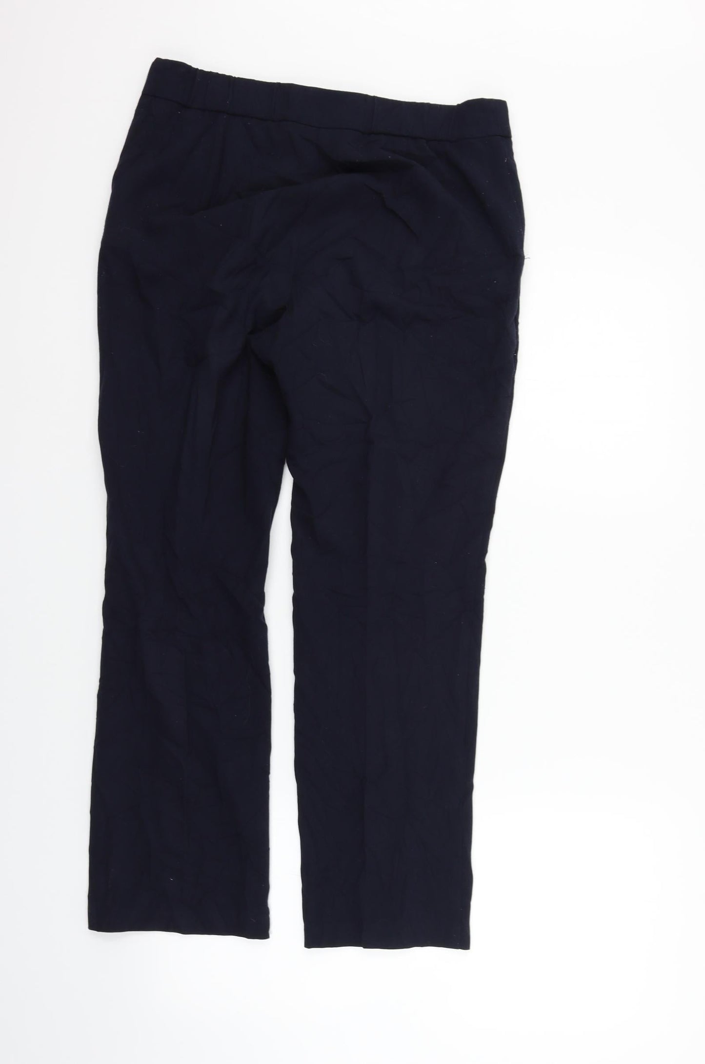 Marks and Spencer Womens Blue   Trousers  Size 16 L26 in