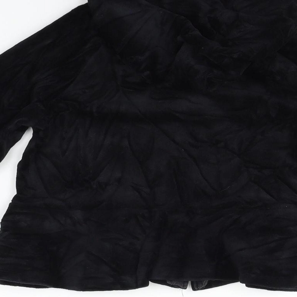 Gap Girls Black   Full Zip Jumper Size 3 Years  - CAT