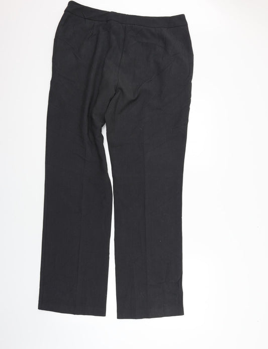 Marks and Spencer Womens Grey   Trousers  Size 14 L31 in