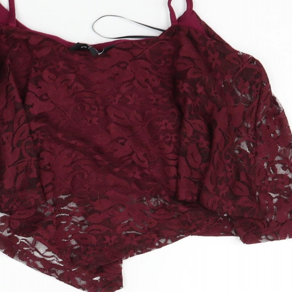 New Look Womens Purple   Basic T-Shirt Size 12