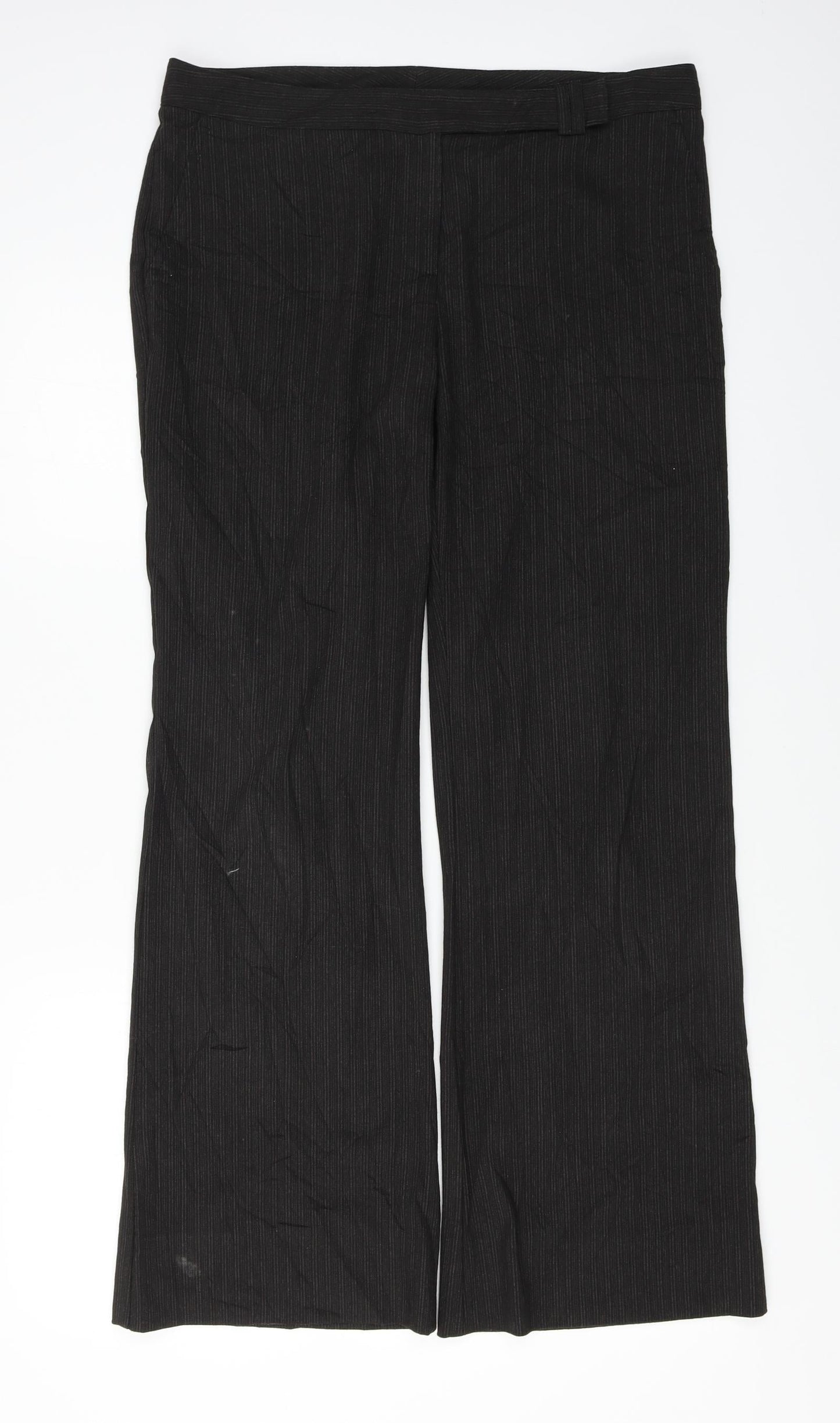 Armanto  Womens Black   Trousers  Size 34 in L24 in