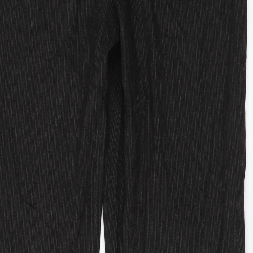 Armanto  Womens Black   Trousers  Size 34 in L24 in