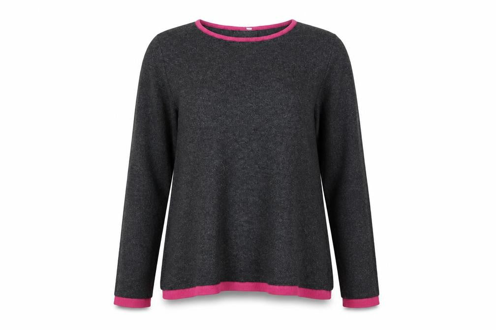 Benedetta B Womens Grey   Pullover Jumper Size S