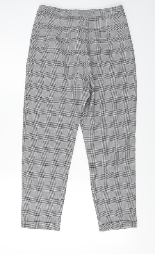 Cooperative  Womens Grey Check  Trousers  Size S L23 in