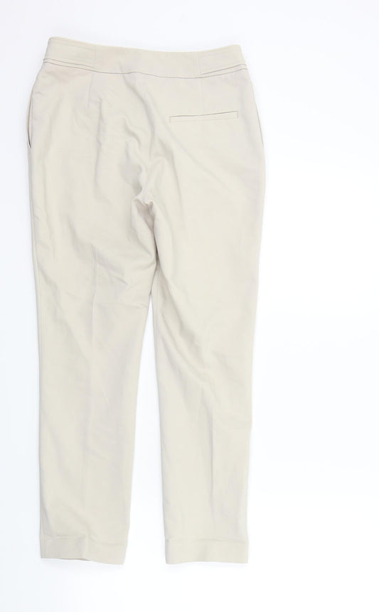 H&M Womens Beige   Trousers  Size 36 L26 in