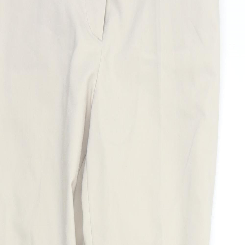 H&M Womens Beige   Trousers  Size 36 L26 in