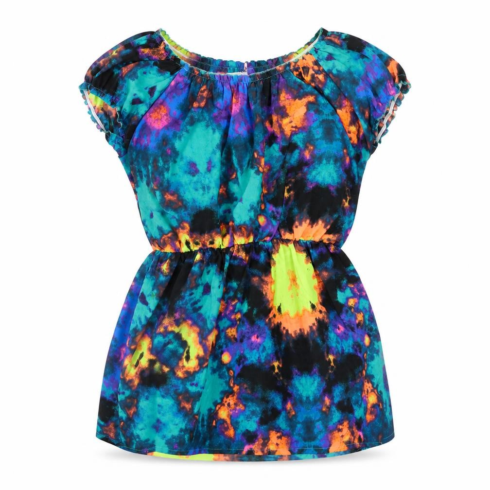 Carbon Pink Womens Multicoloured Geometric  Basic Blouse Size 10