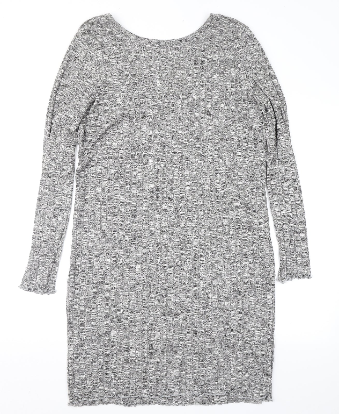 Vera Moda Womens Grey  Knit Jumper Dress  Size L