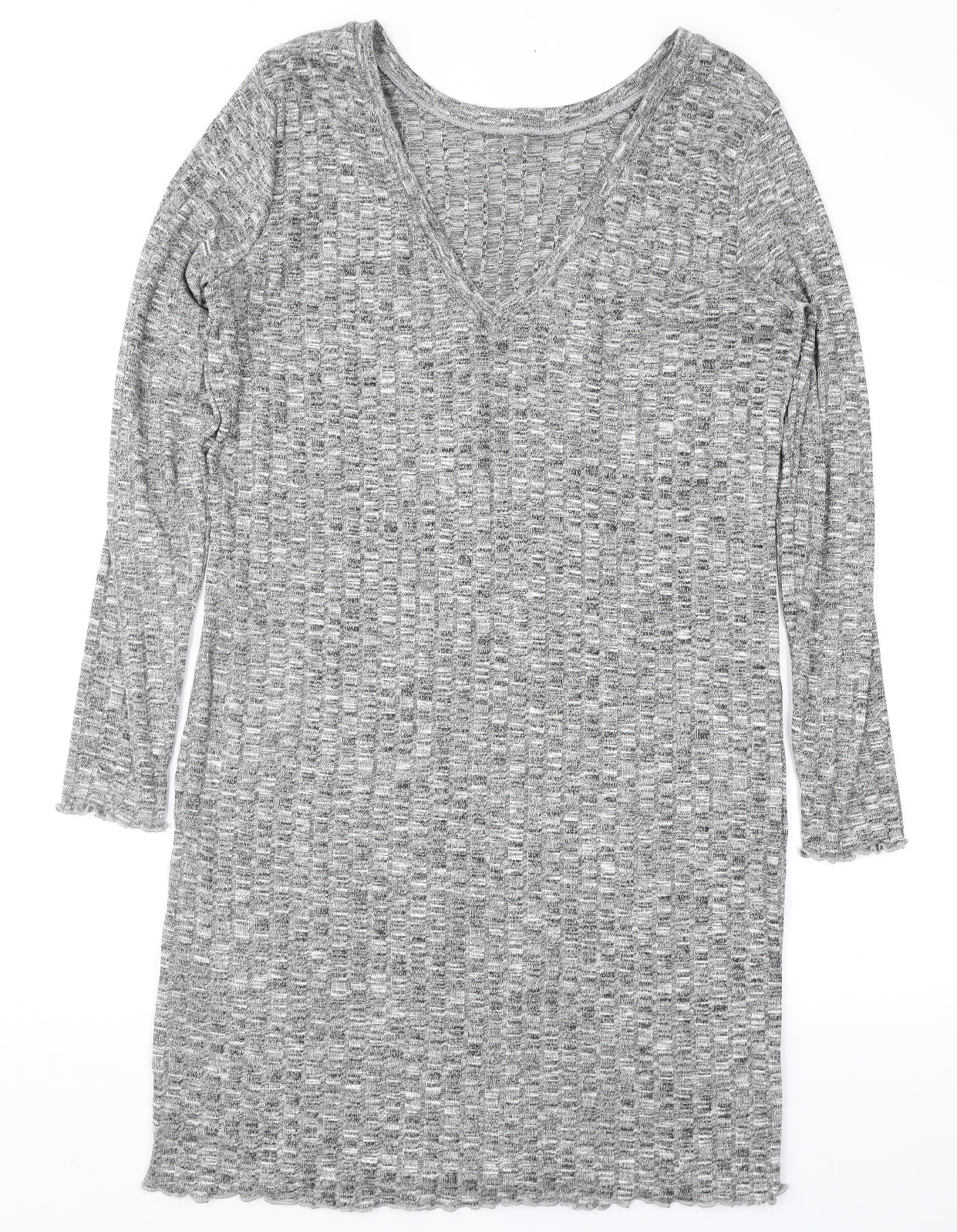Vera Moda Womens Grey  Knit Jumper Dress  Size L