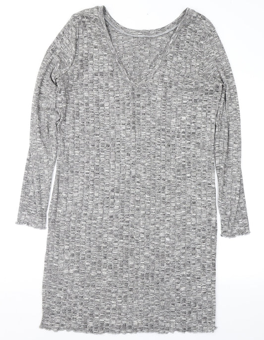 Vera Moda Womens Grey  Knit Jumper Dress  Size L