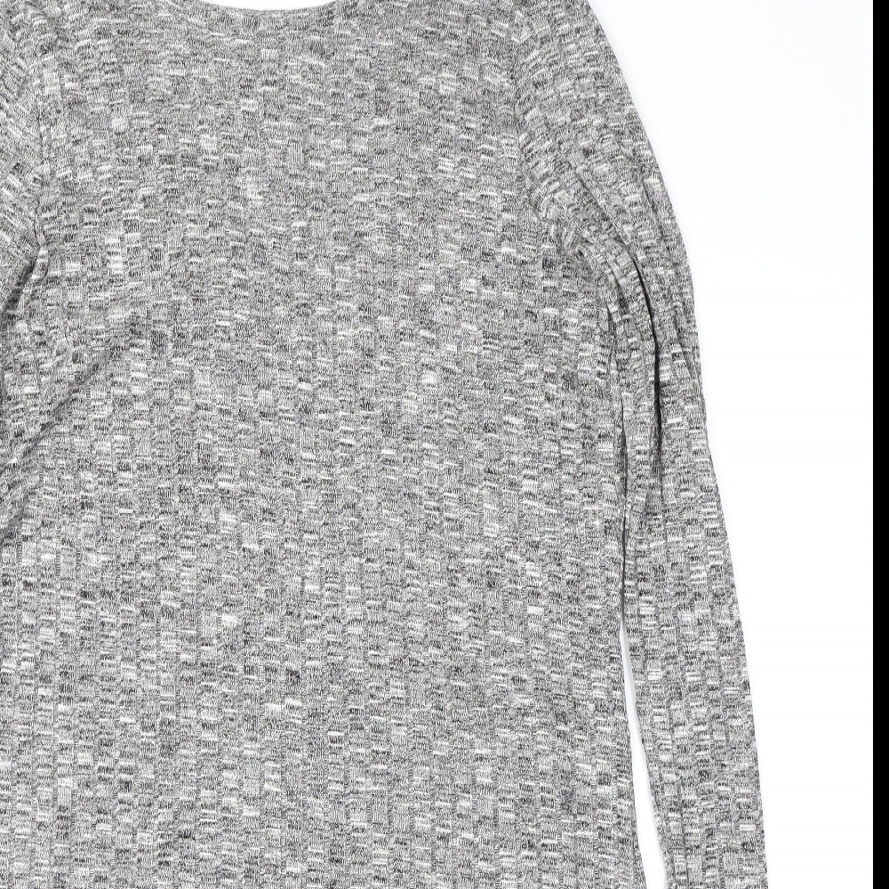 Vera Moda Womens Grey  Knit Jumper Dress  Size L