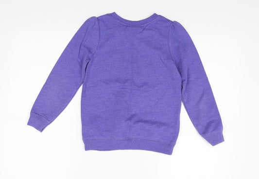 George Girls Purple   Pullover Sweatshirt Size 8-9 Years  - Moshi Monsters