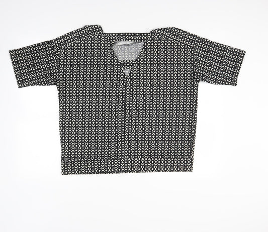 NEXT Womens Black   Basic Blouse Size 14