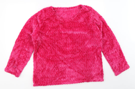 George Womens Pink   Pullover Sweatshirt Size 12