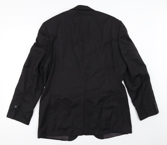 Baulmer Mens Black   Jacket Blazer Size 40