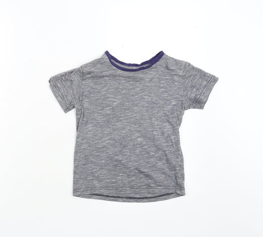 Very Boys Grey   Basic T-Shirt Size 5-6 Years