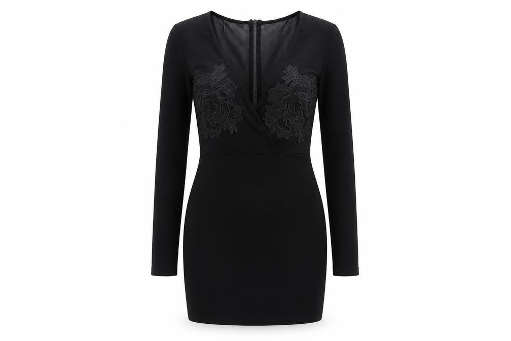 Who I Am Womens Black   Bodycon  Size 8
