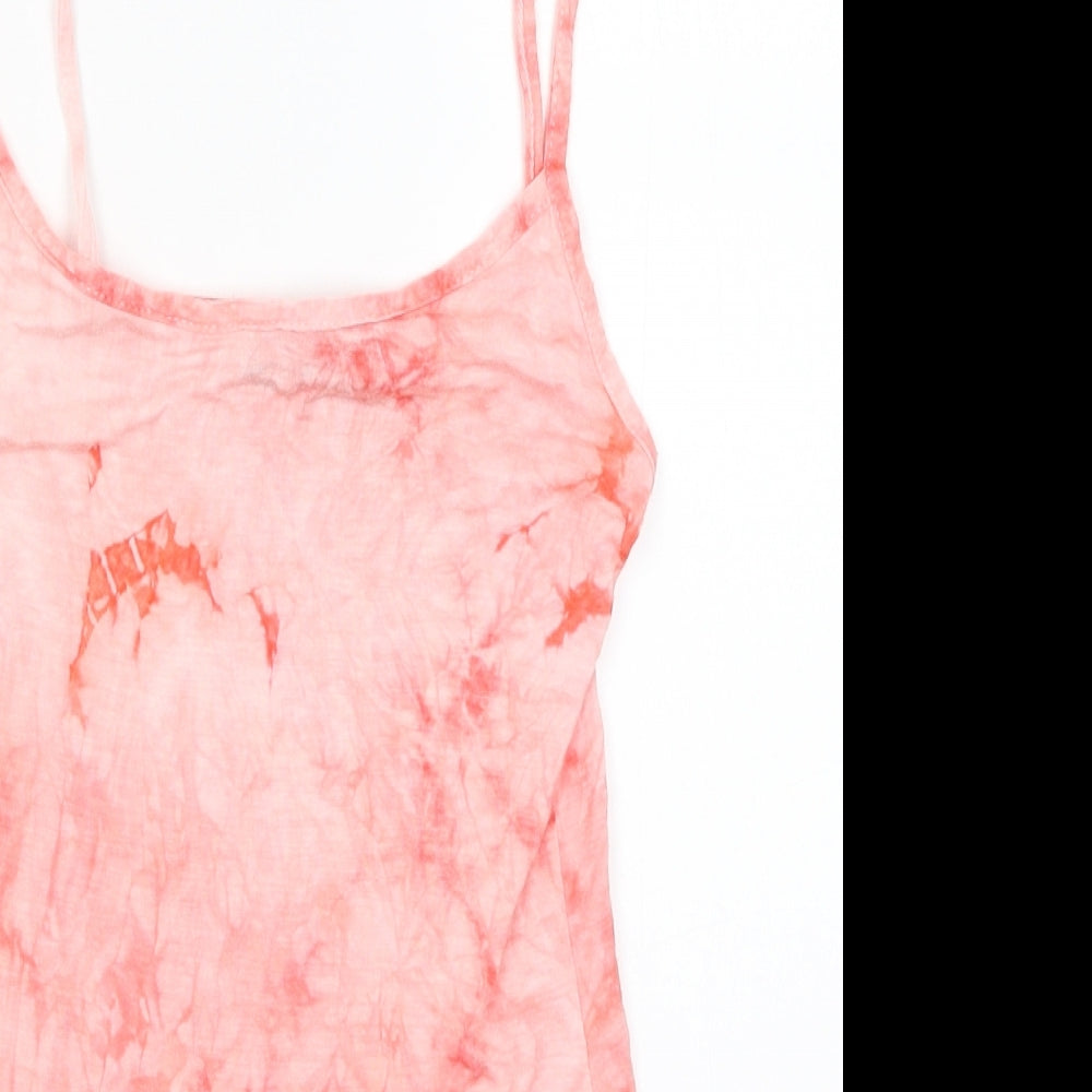 Missguided Womens Pink   Camisole Blouse Size 10