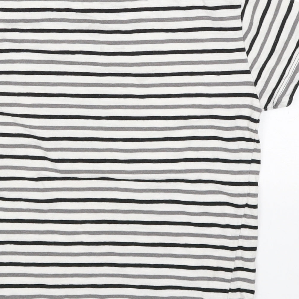 NEXT Boys White Spotted  Pullover T-Shirt Size 3-4 Years