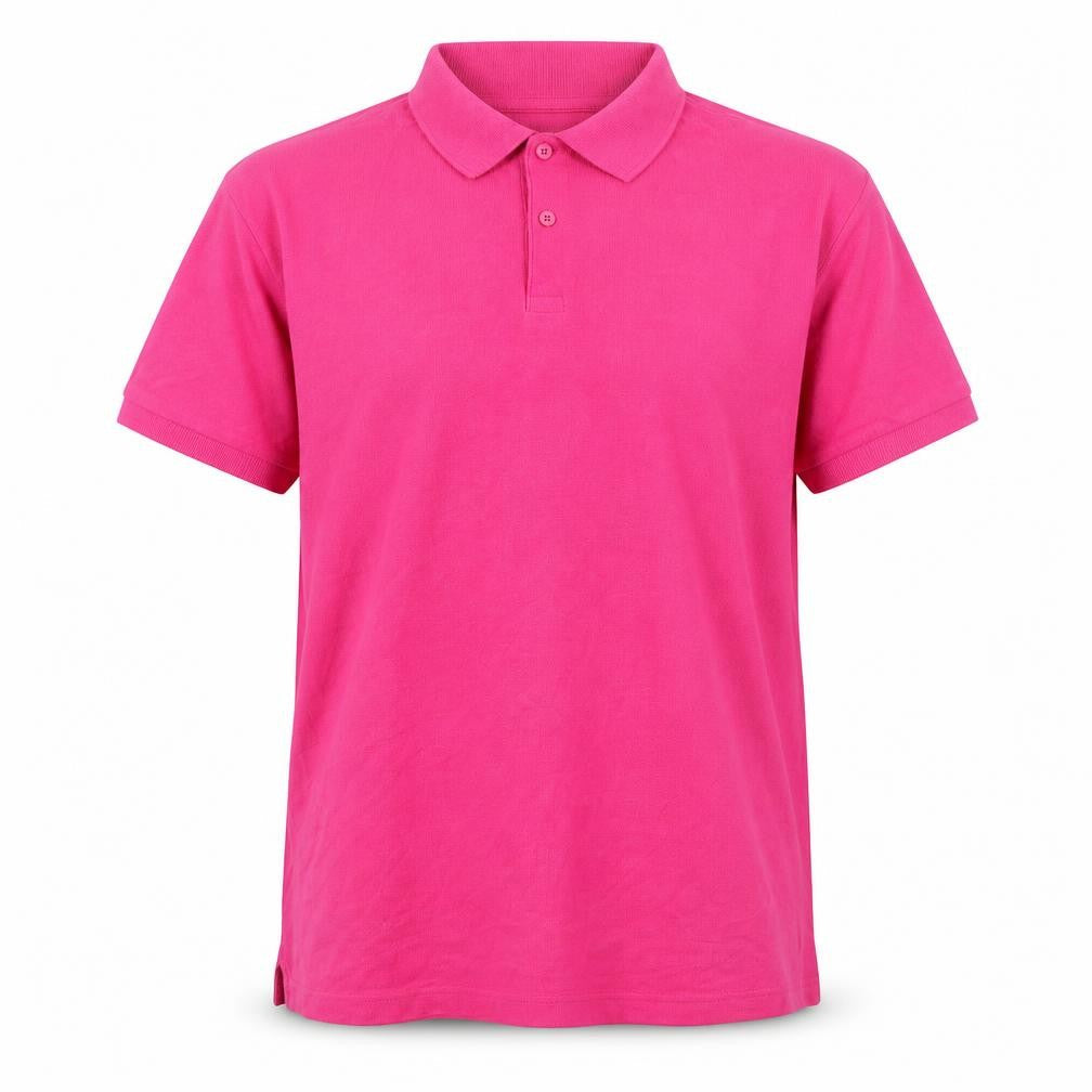 Priark Mens Pink    Polo Size XL