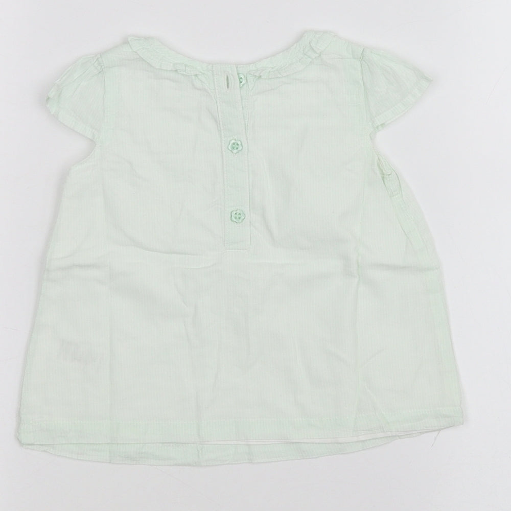 TU Baby Green   Basic T-Shirt Size 6-9 Months