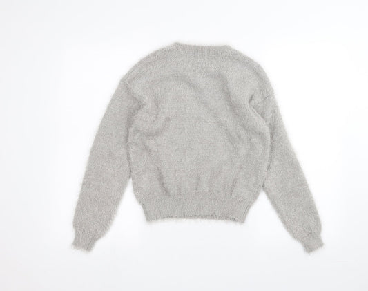 FOREVER 21 Womens Grey   Pullover Jumper Size S