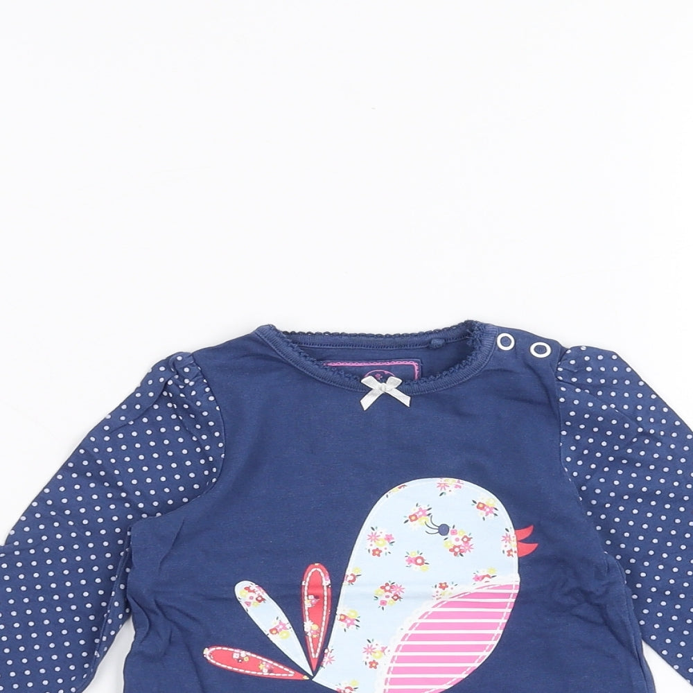 TU Baby Blue   Basic T-Shirt Size 6-9 Months