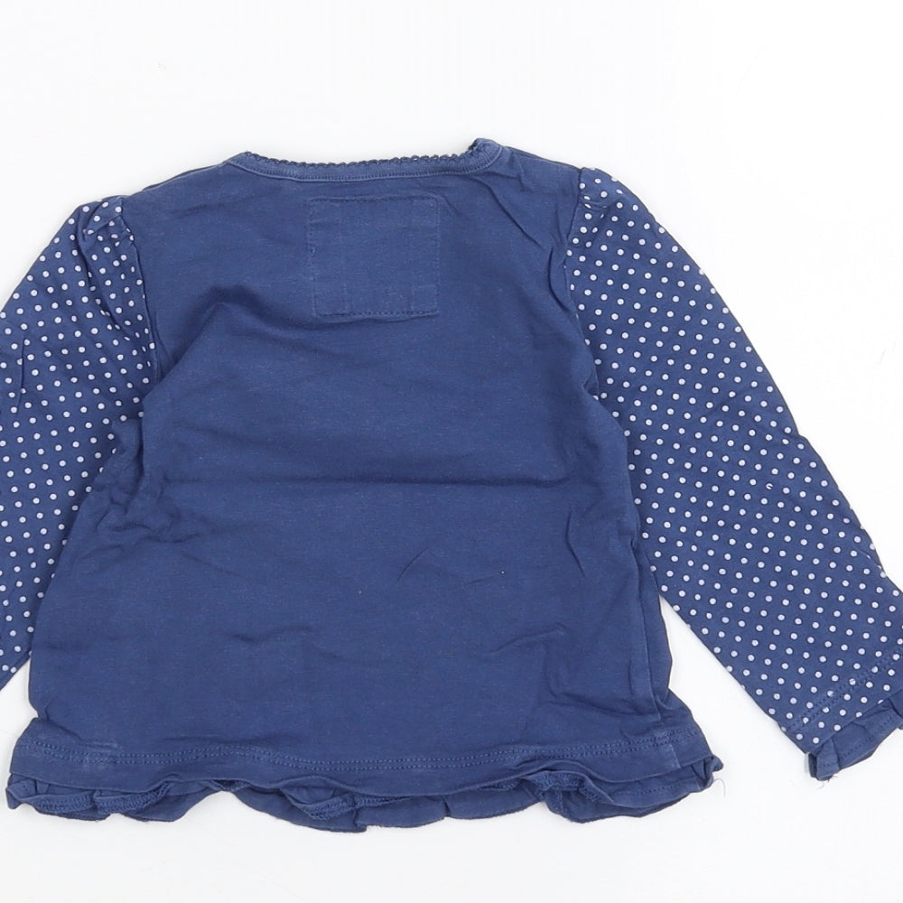 TU Baby Blue   Basic T-Shirt Size 6-9 Months