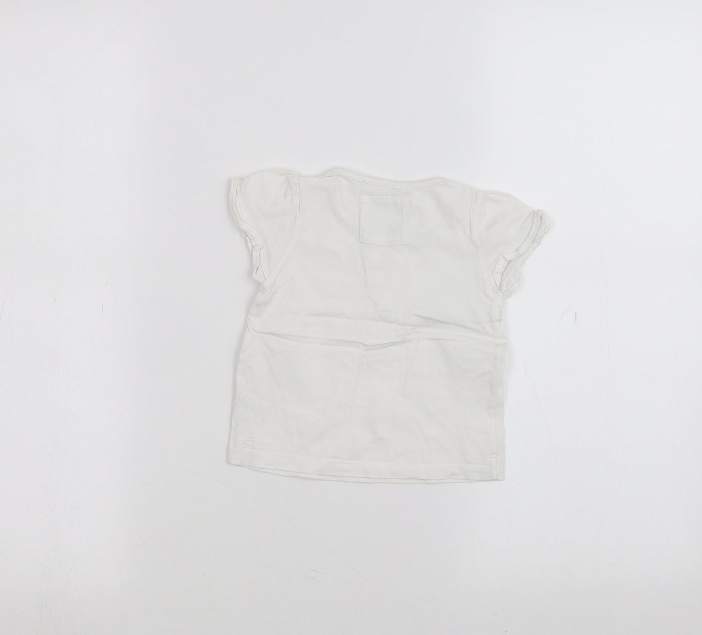 TU Baby White   Basic T-Shirt Size 6-9 Months