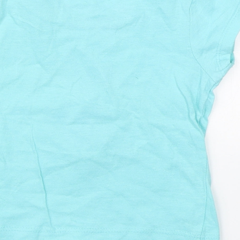 Primark Girls Blue   Basic T-Shirt Size 6-9 Months