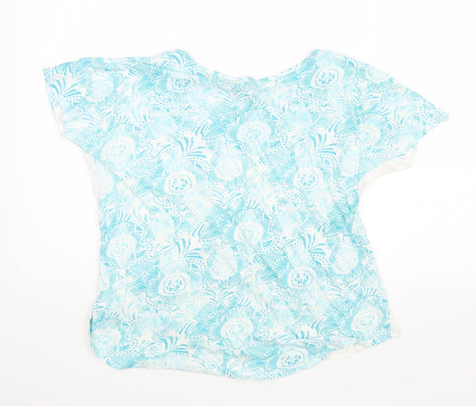 Debenhams Womens Blue   Basic Blouse Size 12