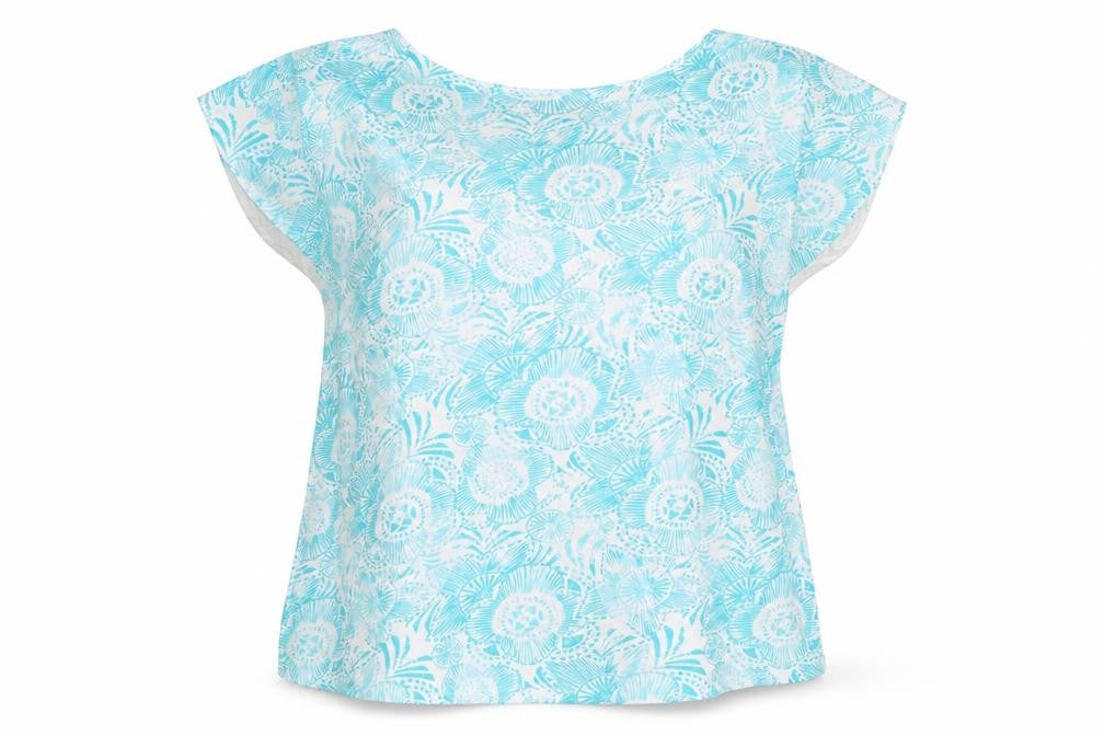 Debenhams Womens Blue   Basic Blouse Size 12
